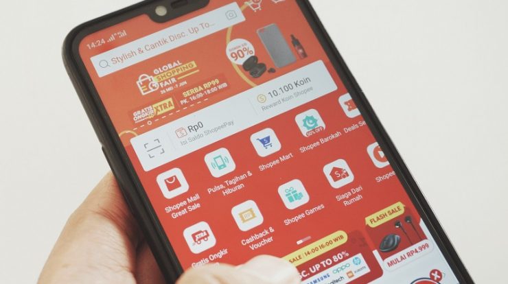 iklan pencarian toko shopee