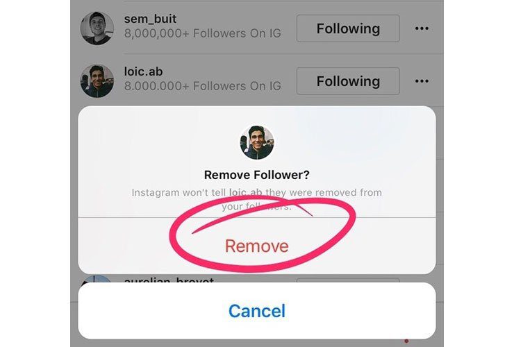 cara menghapus followers ig dengan cepat