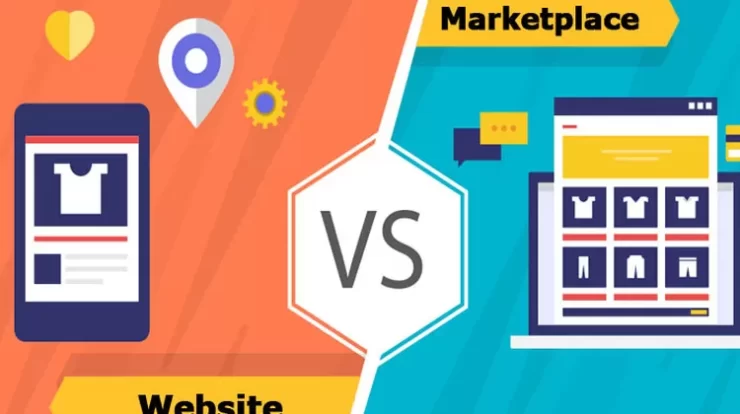 website vs marketplace