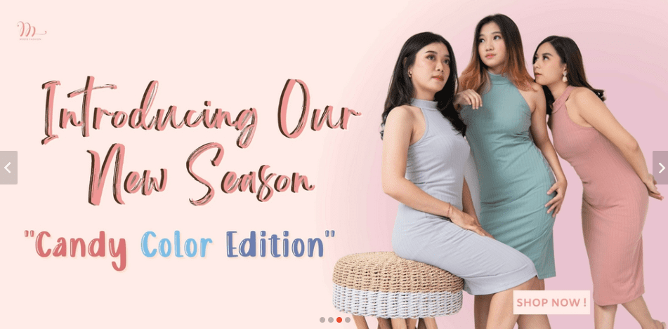 contoh banner olshop baju