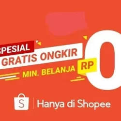 cara mendapatkan gratis ongkir di Shopee