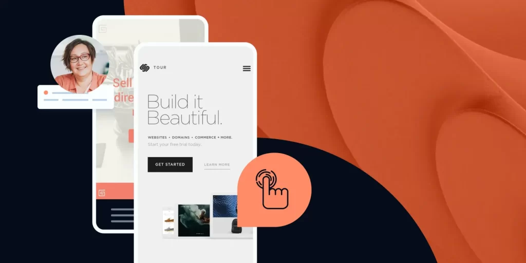 ukuran landing page