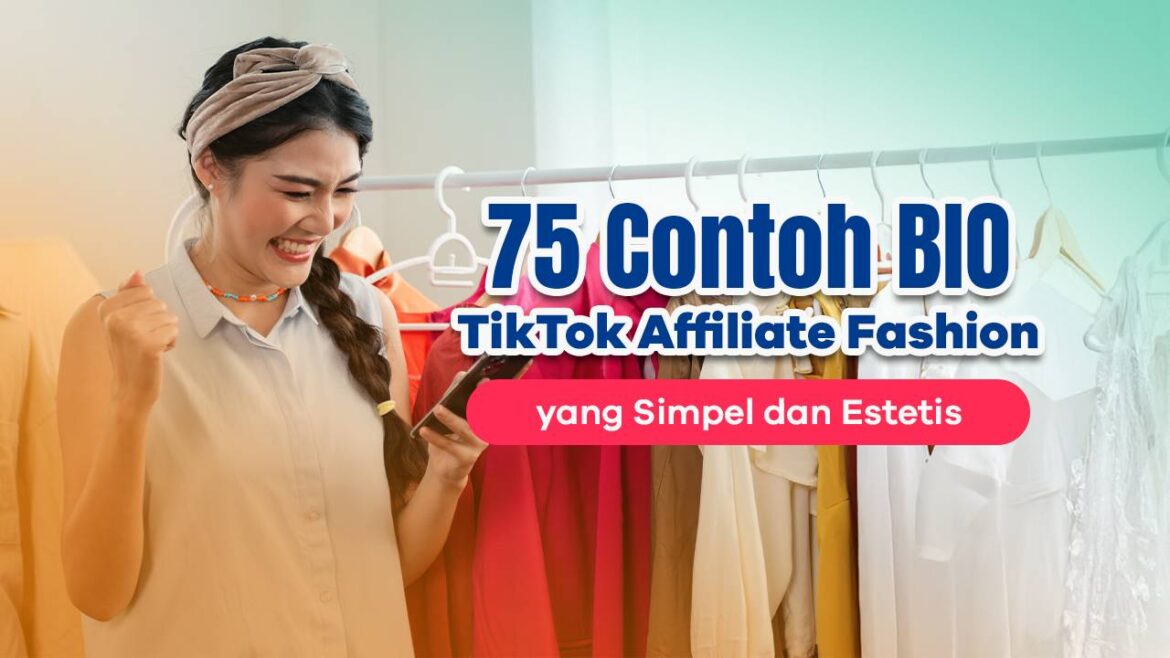 Bio TikTok affiliate fashion