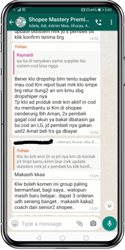 testi stok 7